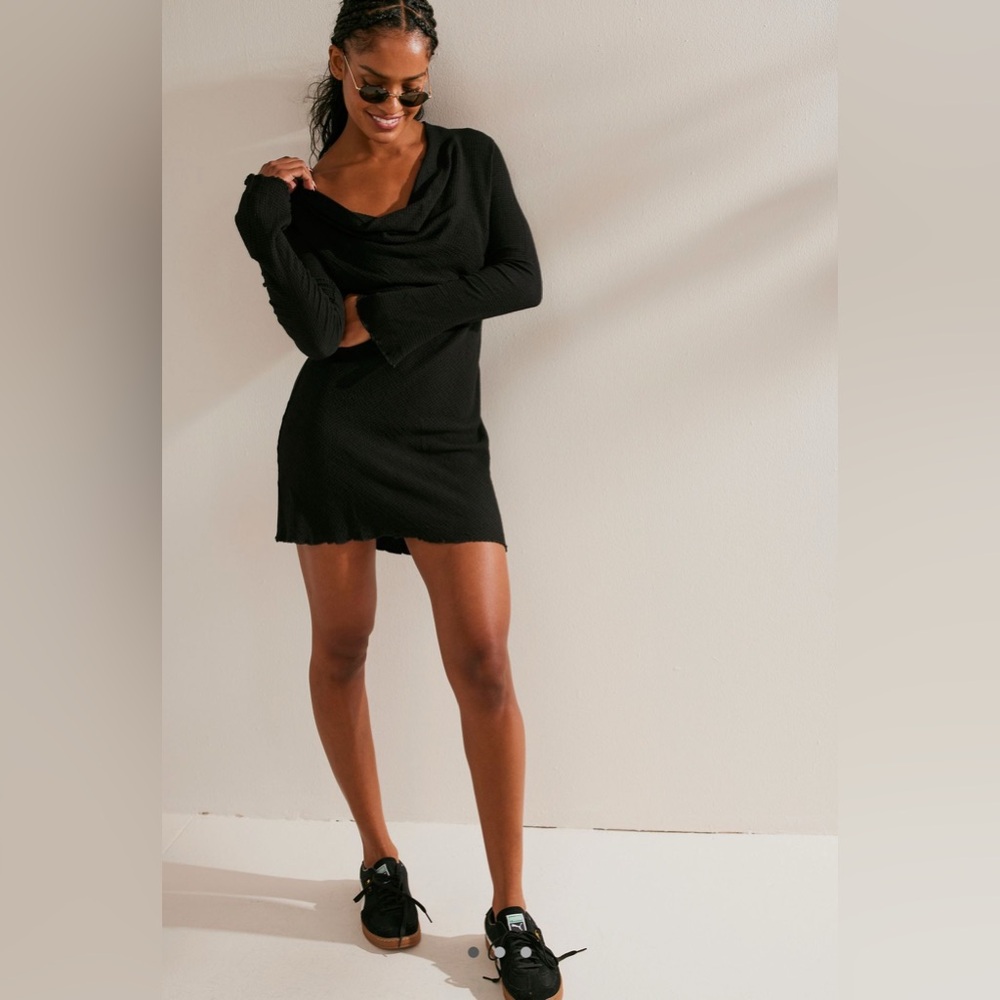 Free People Goddess Energy Mini Dress